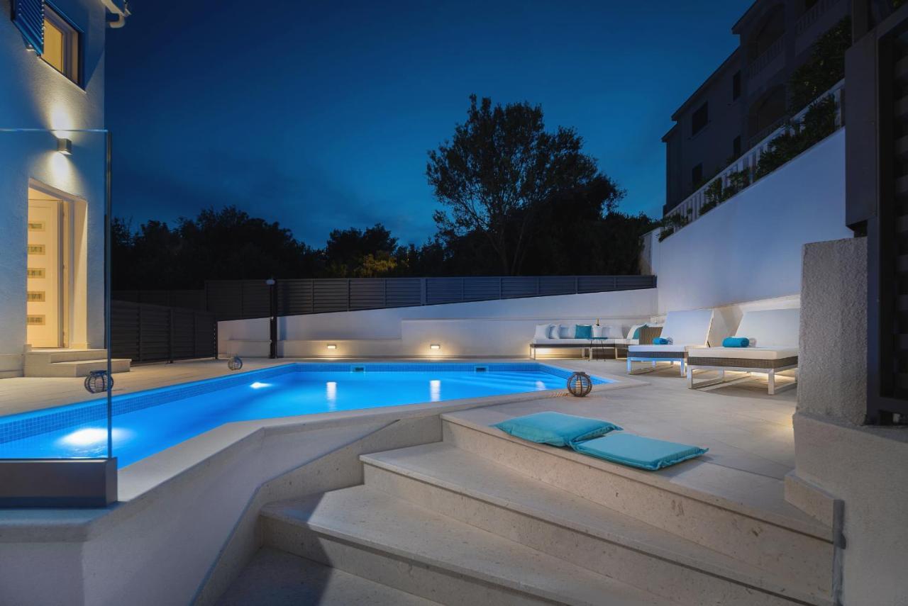 Villa Miholina - With Heated Swimming Pool Trogir Dış mekan fotoğraf