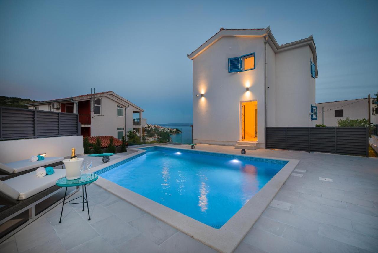 Villa Miholina - With Heated Swimming Pool Trogir Dış mekan fotoğraf